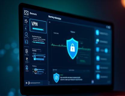 Interfaccia software di VPN sicura